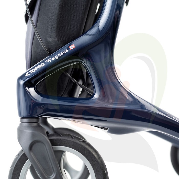 Rollator Topro Pegasus - Lichtgewicht carbon 