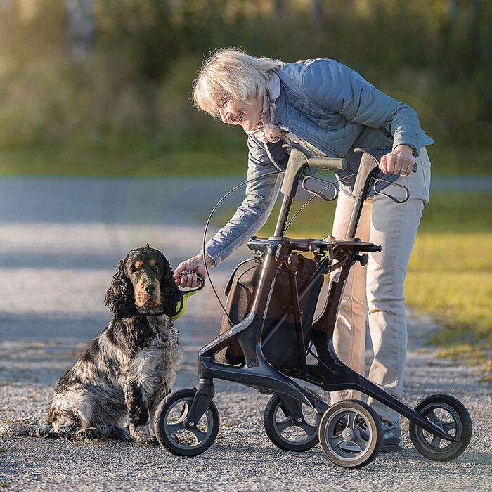 Rollator Topro Pegasus - Lichtgewicht carbon 
