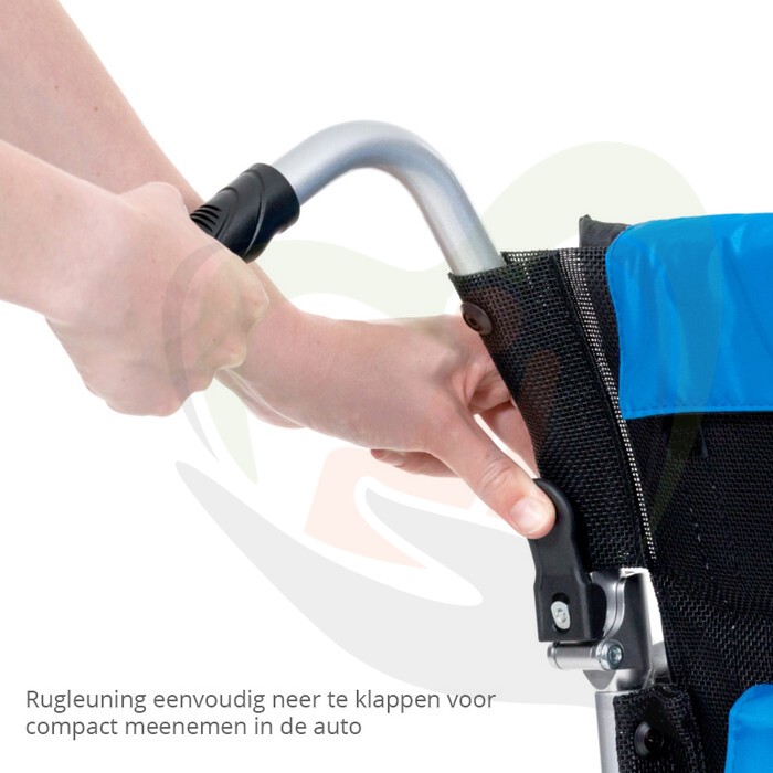 Lichtgewicht opvouwbare rolstoel Excel G-Lite Pro 24