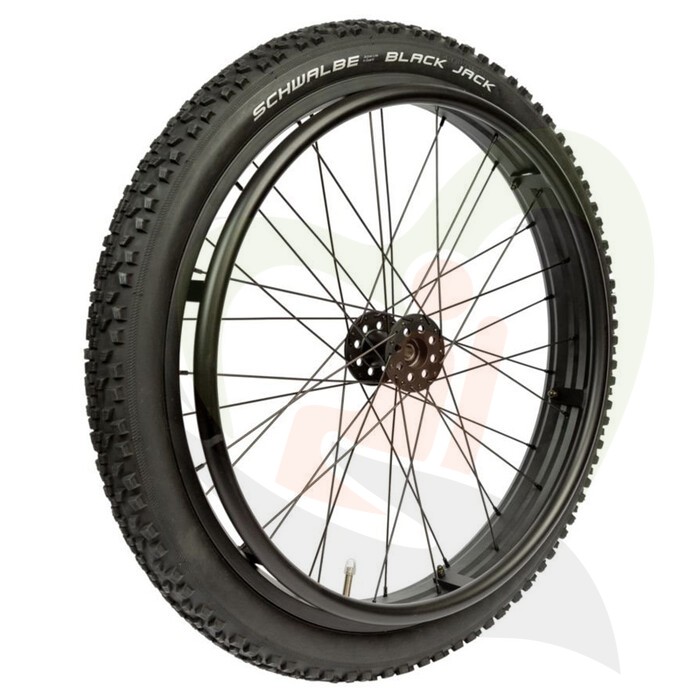Outdoor Extreme rolstoel wiel - 24x2.10 - Schwalbe Black Jack MTB banden