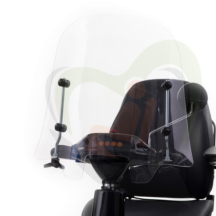 Windscherm voor scootmobiel - universeel - 56x61cm