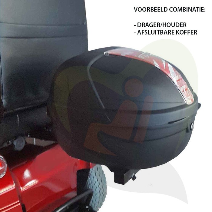 Scootmobiel houder/drager universeel - Voor krat of koffer