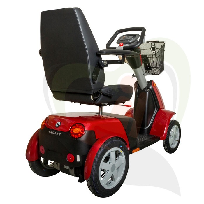 Scootmobiel Sterling Trophy 6 4-wiel - aanbevolen bij rugklachten