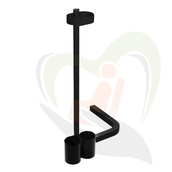 Stokhouder universeel voor scootmobielen - Aansluiting vierkant 25x25 mm