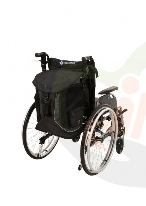Splash Torba Luxe rolstoel & scootmobieltas - zwart/grijs