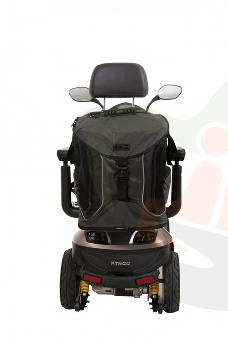 Splash Torba Luxe rolstoel & scootmobieltas - grijs/zwart