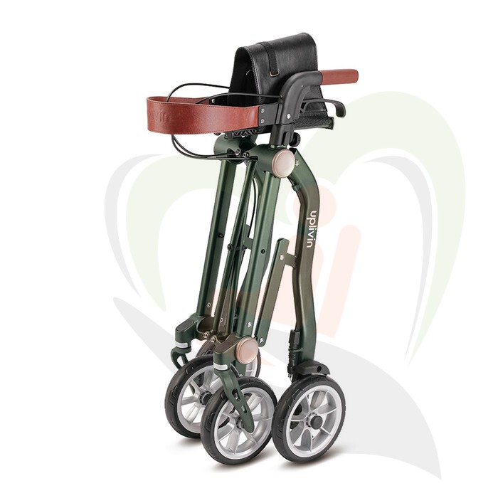 Rollator Uplivin Trive dubbel opvouwbaar - slechts 6,5 kg!