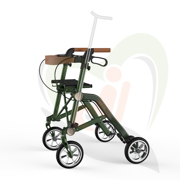 Rollator Uplivin Trive dubbel opvouwbaar - slechts 6,5 kg!