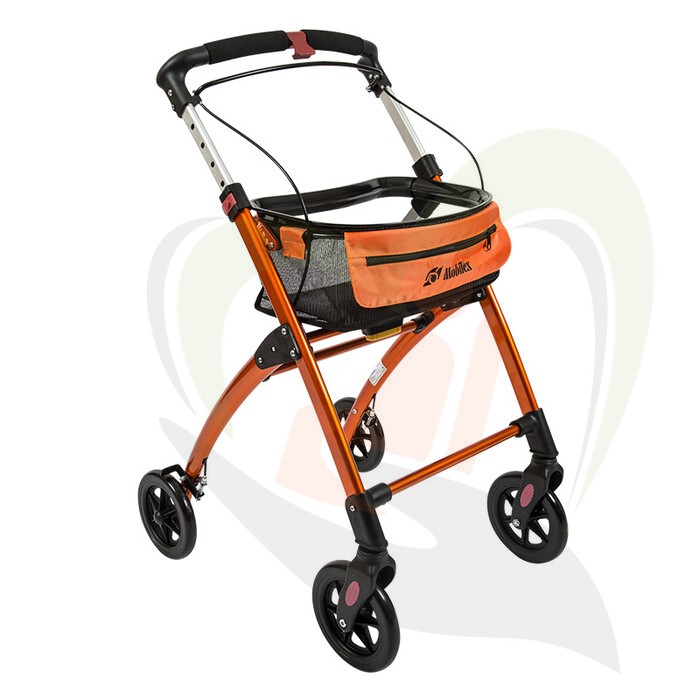 Rollator Jaguar binnen rollator met eenhandige rem