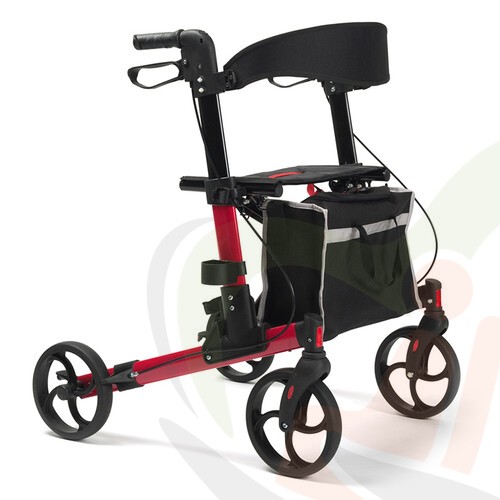 Rollator Vermeiren Quava - Eenvoudig dubbel opvouwbaar