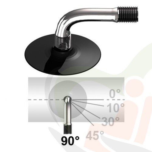Elektrische rolstoel binnenband 10 inch - 10x2 (54-152) AV 90/90° ventiel