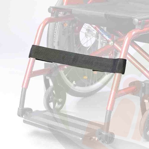 Kuitband zwart standaard + velcro (ZB 340-430 mm)