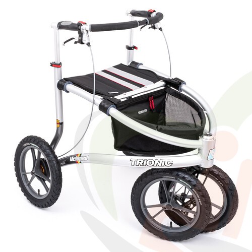 Rollator Trionic Veloped 14er - Ergonomische outdoor rollator met klimhulp