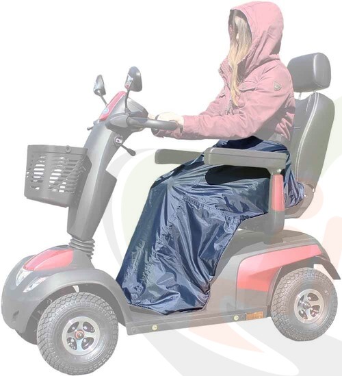 Scootmobiel premium Rainpro schootkleed 