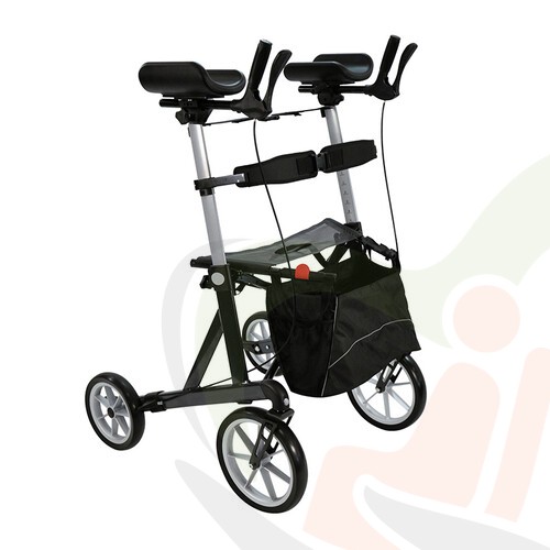 Rollator Mobilex Tiger Outdoor met onderarmschalen - Grote soft wielen