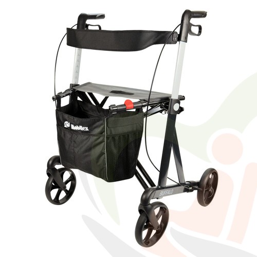 Rollator Mobilex Buffalo HD - tot 200 kg draaggewicht