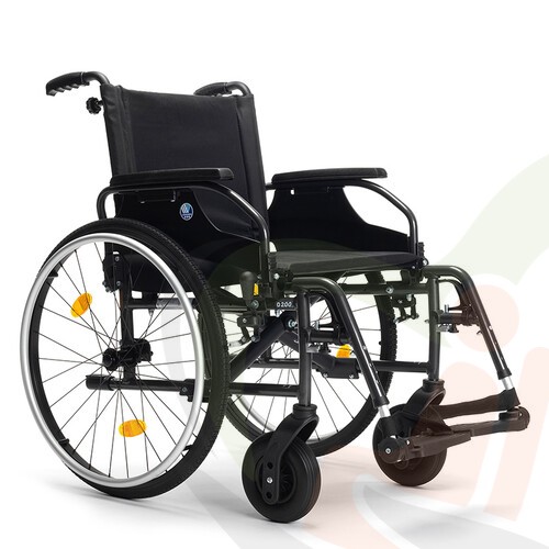 Rolstoel - Vermeiren D200T met trommelrem - Lichtgewicht aluminium