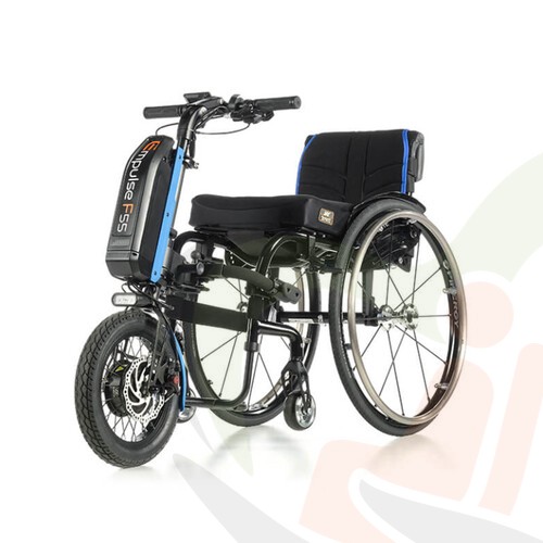 Rolstoel aankoppelbike Empulse F55 - Op snelheid fietsen met je rolstoel