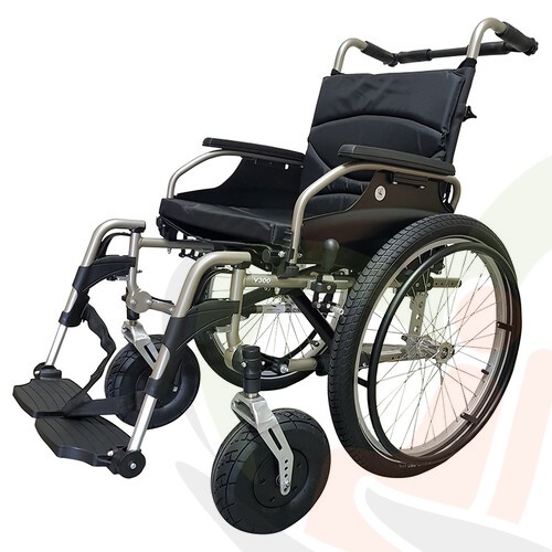 Rolstoel Big Ben Custom V300 Edition Black Edition - Off road rolstoel extra grote wielen