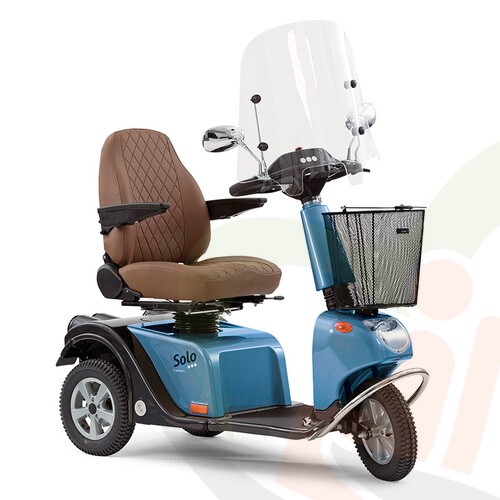 Scootmobiel Life en Mobility Solo 3 Blue Diamond - Lithium Powered