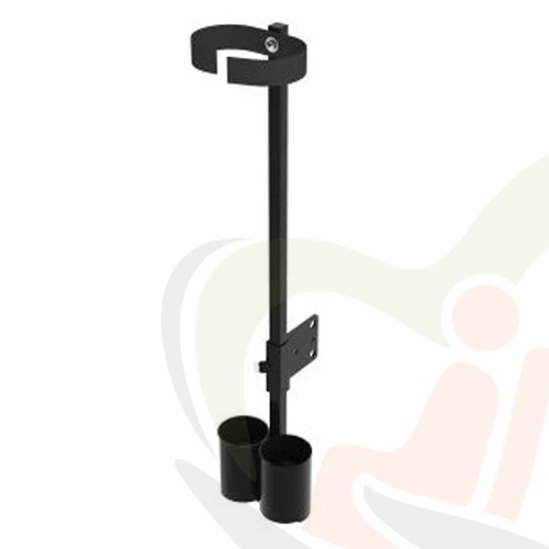Scootmobiel stokhouder voor montage aan de armlegger (Solo, Trophy)