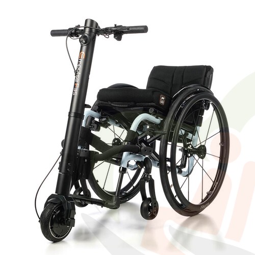 Rolstoel aankoppelfiets - Empulse F35 - Lichtgewicht, compact en snel