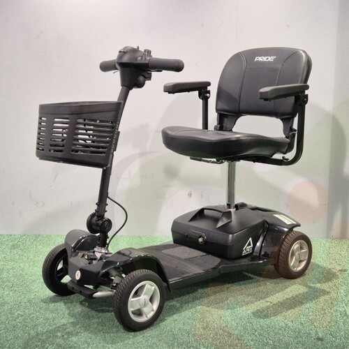 Tweedehands scootmobiel - Pride Apex Alumalite incl. garantie & nieuwe accu's
