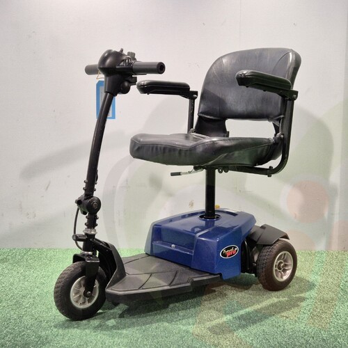 Tweedehands scootmobiel - Pride Travel Pro ES 3-wiel blauw