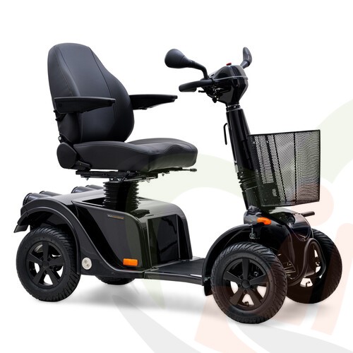 Scootmobiel Life en Mobility Solo 4 Black Edition - Lithium Powered
