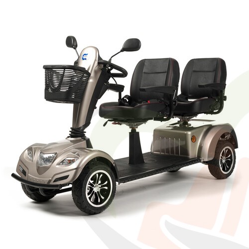 DUO Scootmobiel Vermeiren Carpo Limo - 2-persoons uitvoering