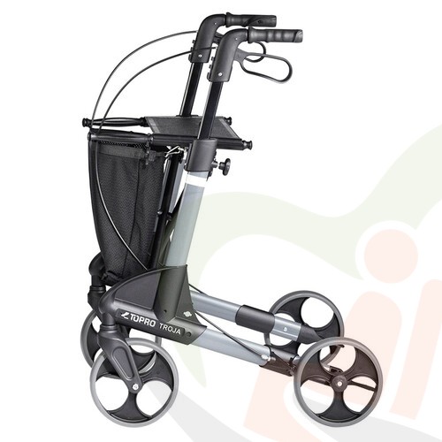 Rollator Topro Troja Original - zilvergrijs