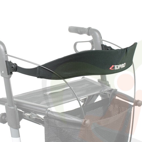 Rollator rugsteun voor Topro Pegasus, Olympos ATR, Odysse, Troja 5G, 2G en Neuro - lang model 75 cm