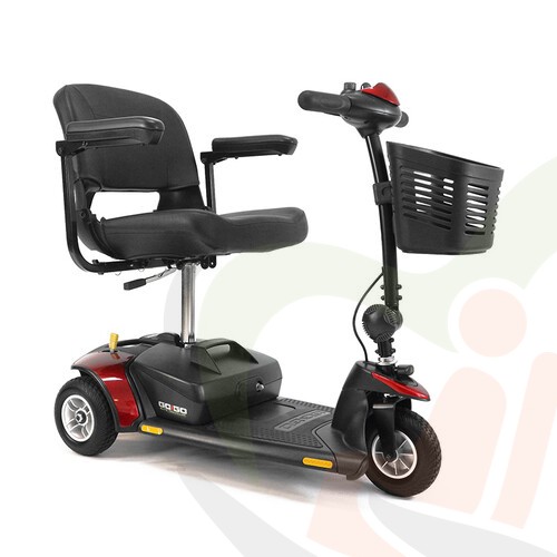 Opvouwbare scootmobiel - Pride GoGo Elite Traveller 3-wiel