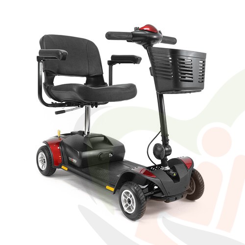 Opvouwbare scootmobiel - Pride GoGo Elite Traveller 4-wiel