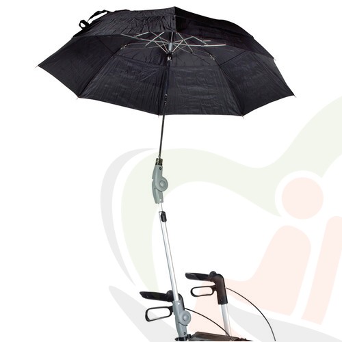 Paraplu voor Gemino rollators - zwart