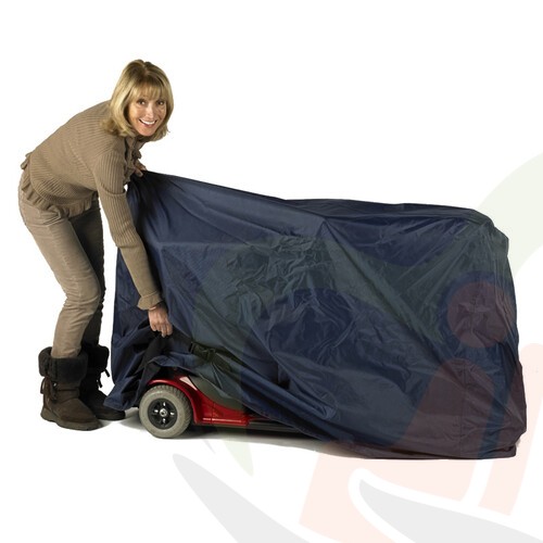 Scootmobielbeschermer - Deluxe opberghoes - Maat L = 136x67x113 cm 