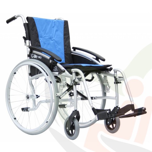 Lichtgewicht opvouwbare rolstoel Excel G-Lite Pro 24