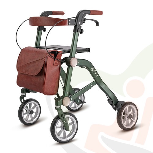 Rollator Uplivin Trive dubbel opvouwbaar - slechts 6,5 kg!