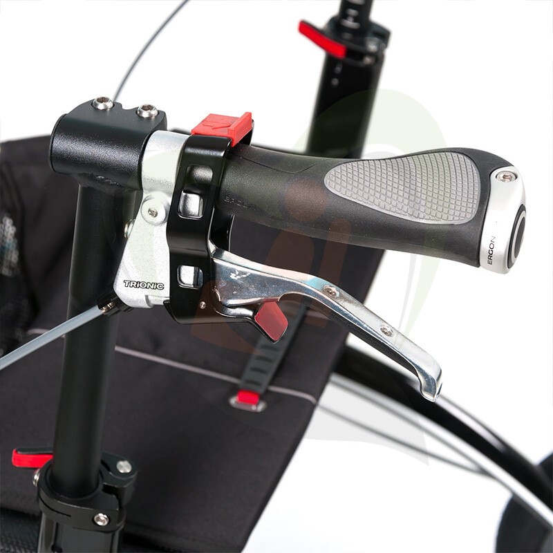 Trionic Walker 14er - ergonomische outdoor rollator met stuurwiel stabilisatie systeem