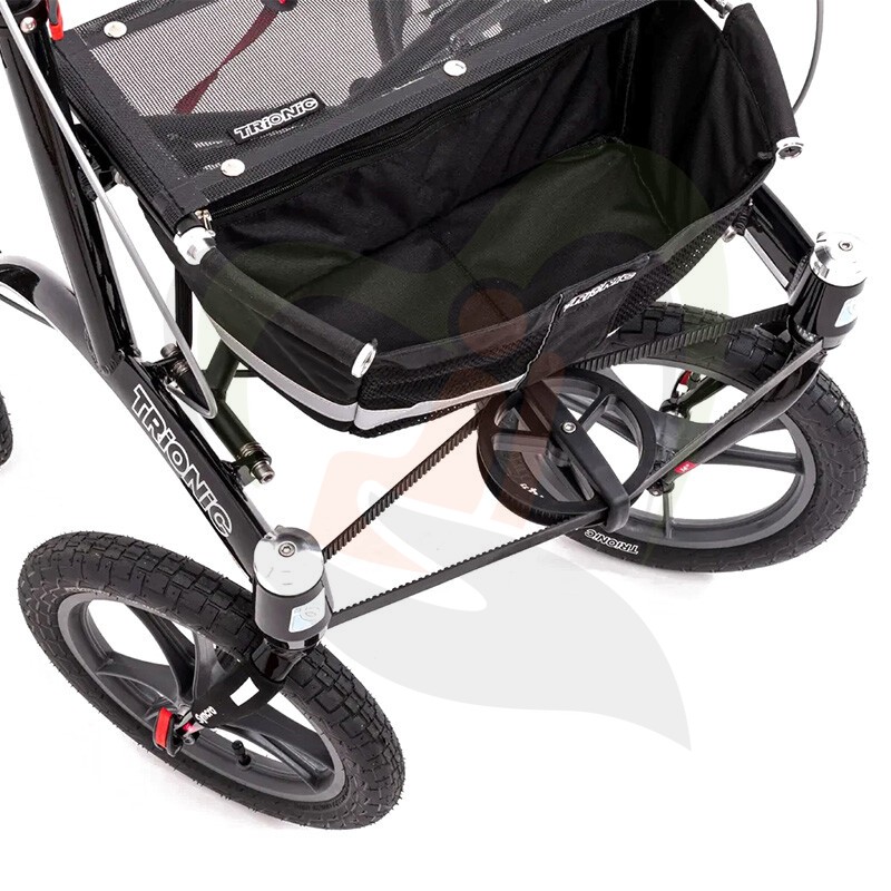 Trionic Walker 14er - ergonomische outdoor rollator met stuurwiel stabilisatie systeem