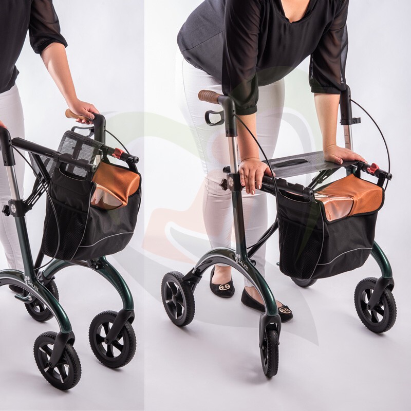 Rollator Saljol Carbon - Ultra lichtgewicht design rollator
