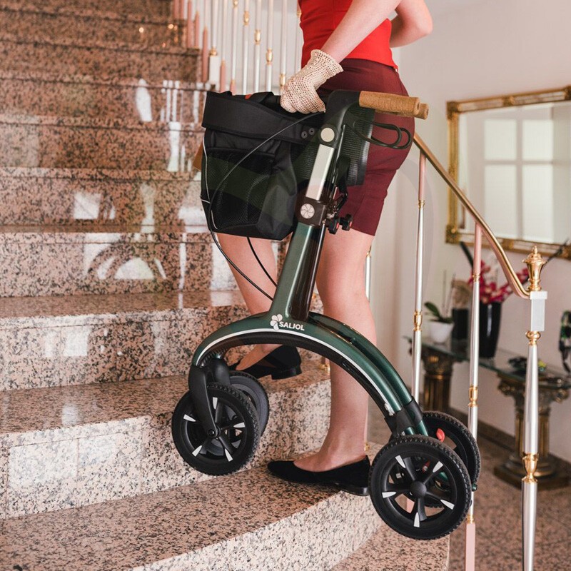 Rollator Saljol Carbon - Ultra lichtgewicht design rollator