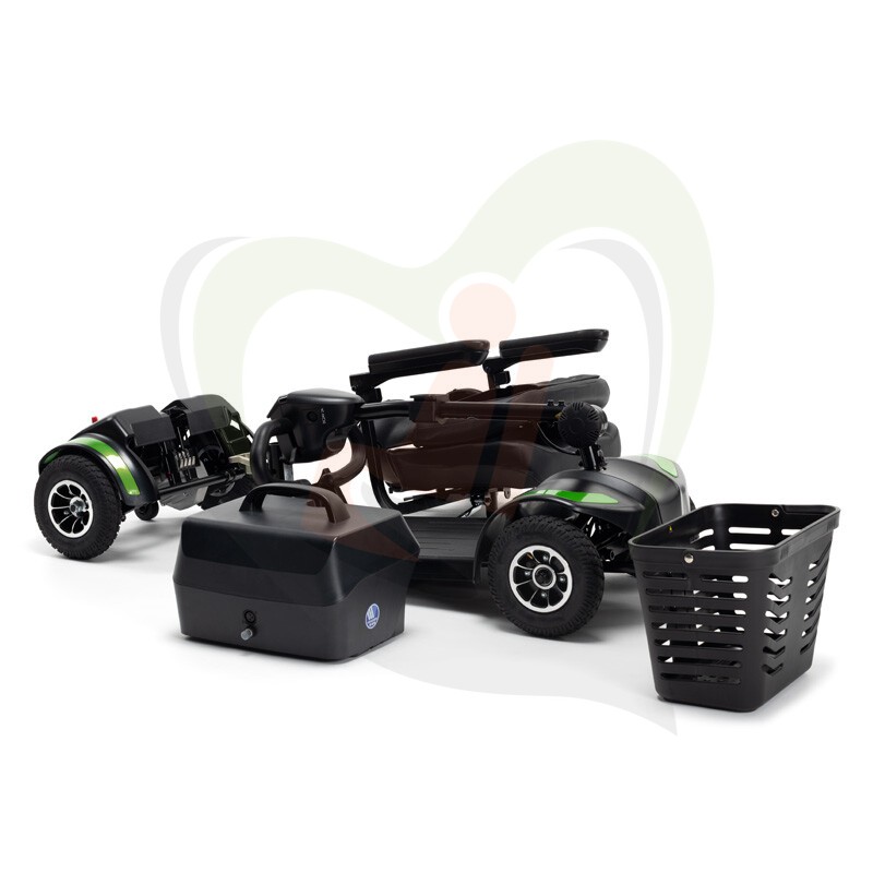 Opvouwbare scootmobiel - Vermeiren One Air Plus met luchtbanden