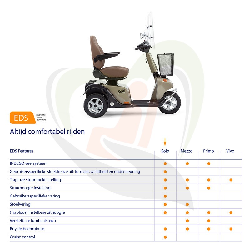 Scootmobiel Life en Mobility Solo 3 Elegance