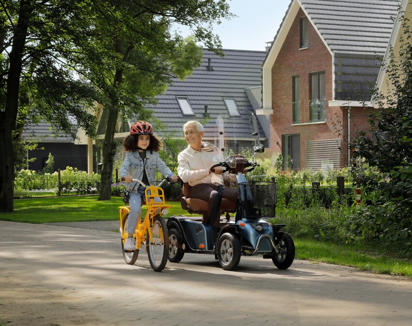 Scootmobiel Life en Mobility Solo 3 Blue Diamond