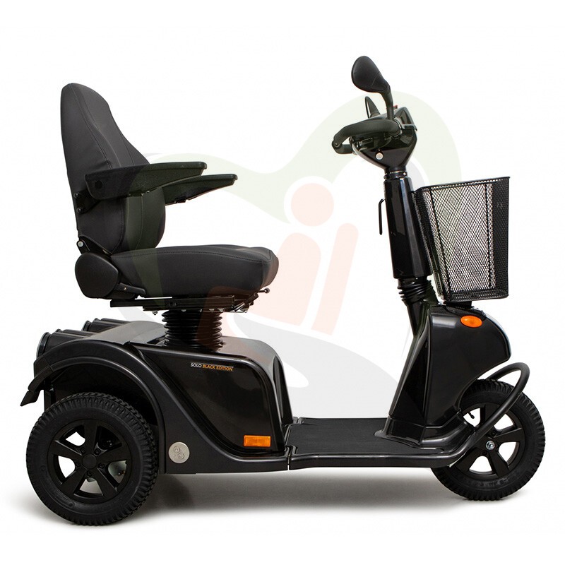 Scootmobiel Life en Mobility Solo 3 Black Edition