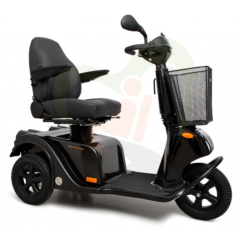Scootmobiel Life en Mobility Solo 3 Black Edition