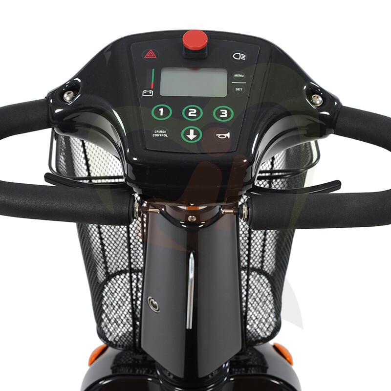 Scootmobiel Life en Mobility Solo 3 Black Edition