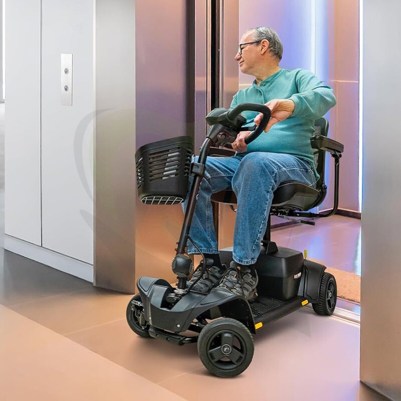 Opvouwbare scootmobiel - Pride GoGo Elite Traveller 2 4-wiel