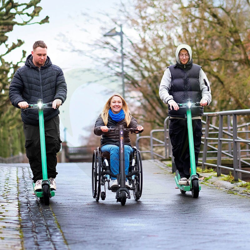 Rolstoel aankoppelfiets - Empulse F35